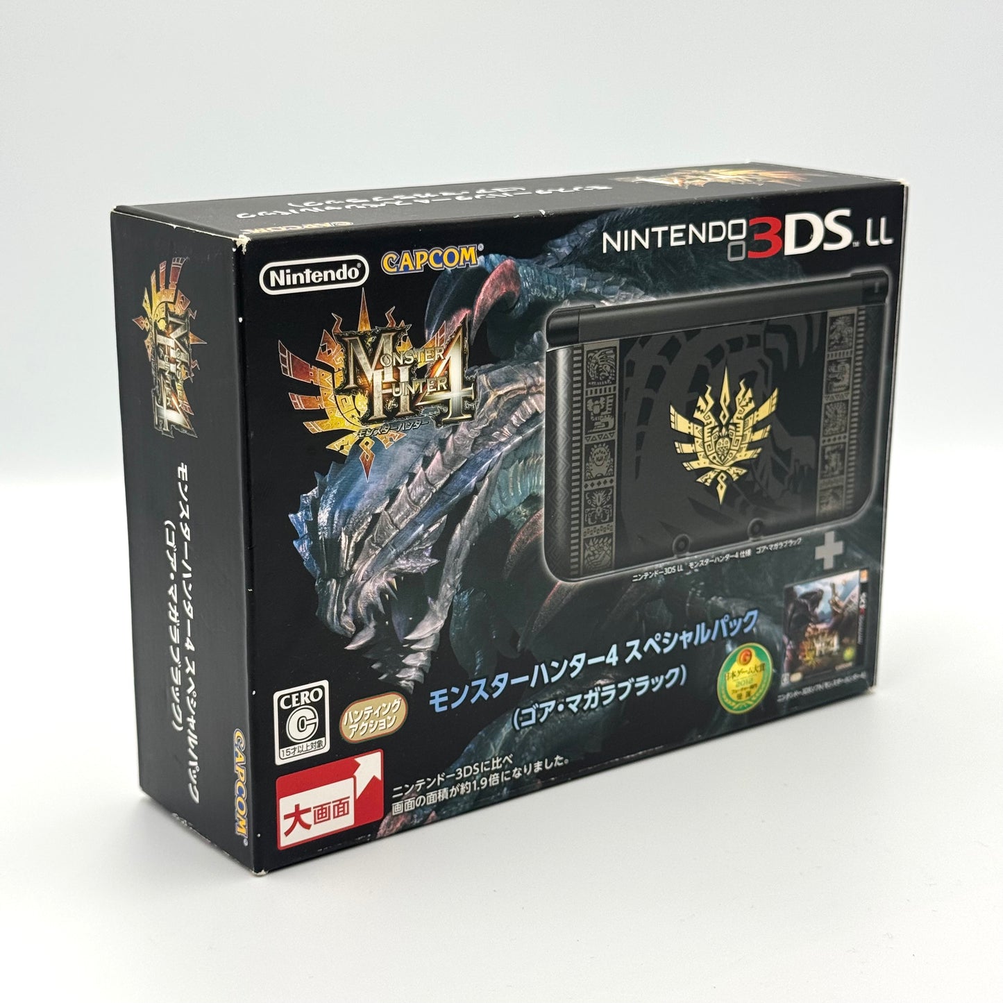 Nintendo 3DS LL Monster Hunter 4 Gore Magala Limited Edition 🇯🇵