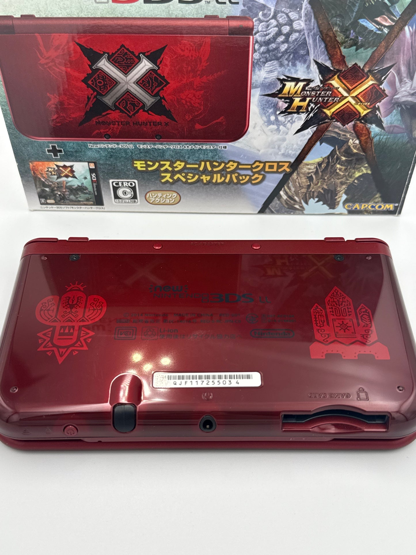 New Nintendo 3DS LL Monster Hunter X Limited Edition