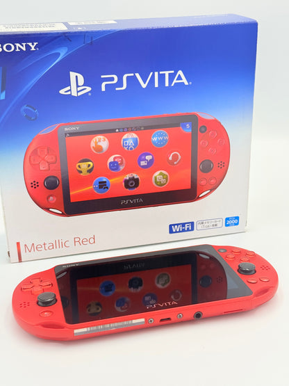 PS Vita 2000 Metallic Red