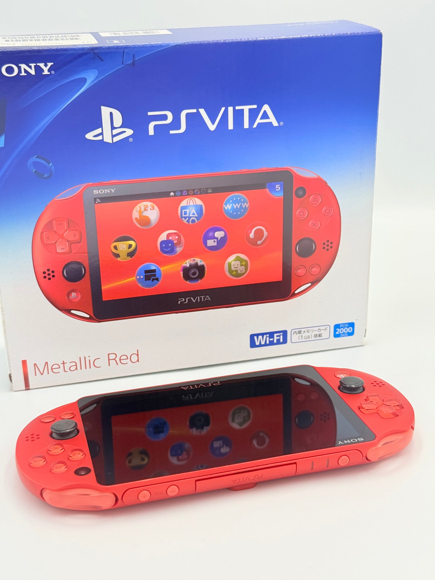 PS Vita 2000 Metallic Red