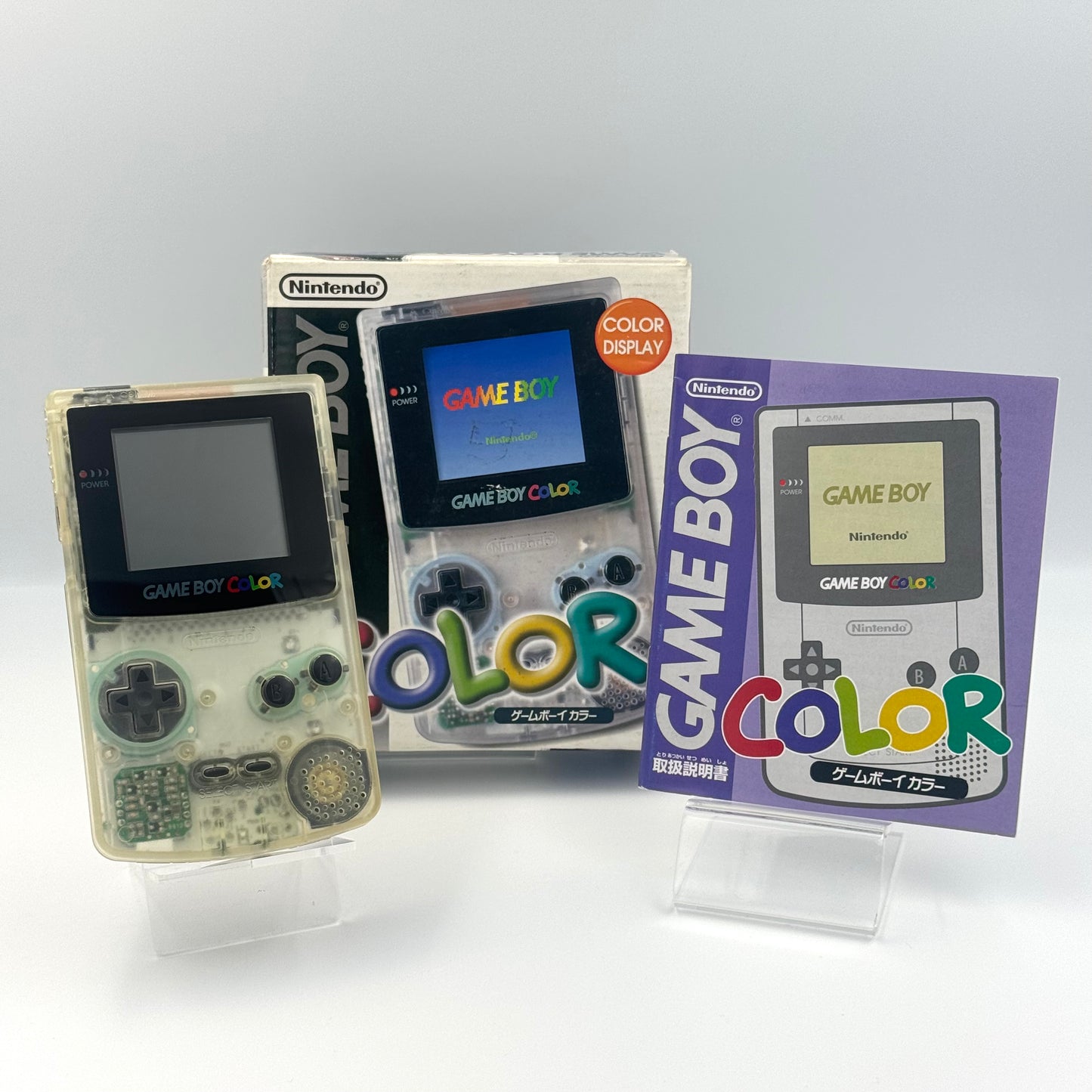 Nintendo Game Boy Color Clear