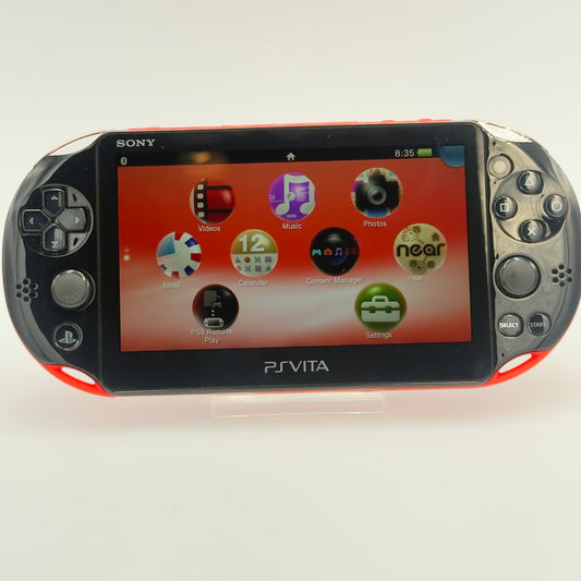 ソニー PS Vita 2000 レッド & ブラック