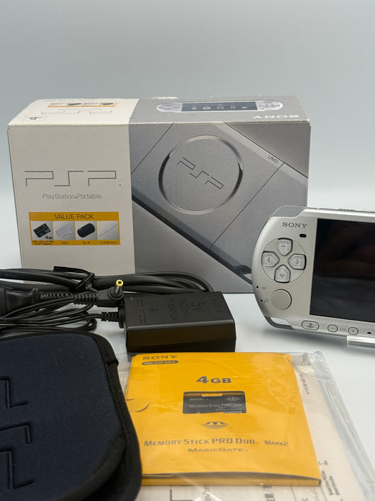 ソニー PSP-3000 ミスティックシルバー バリューパック 🇯🇵