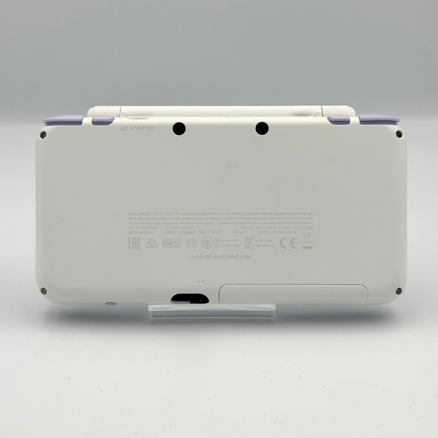 Newニンテンドー2DS LL – ホワイト×ラベンダー