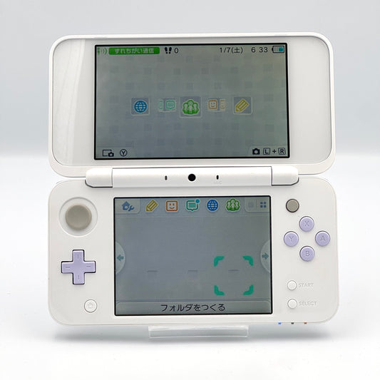Newニンテンドー2DS LL – ホワイト×ラベンダー