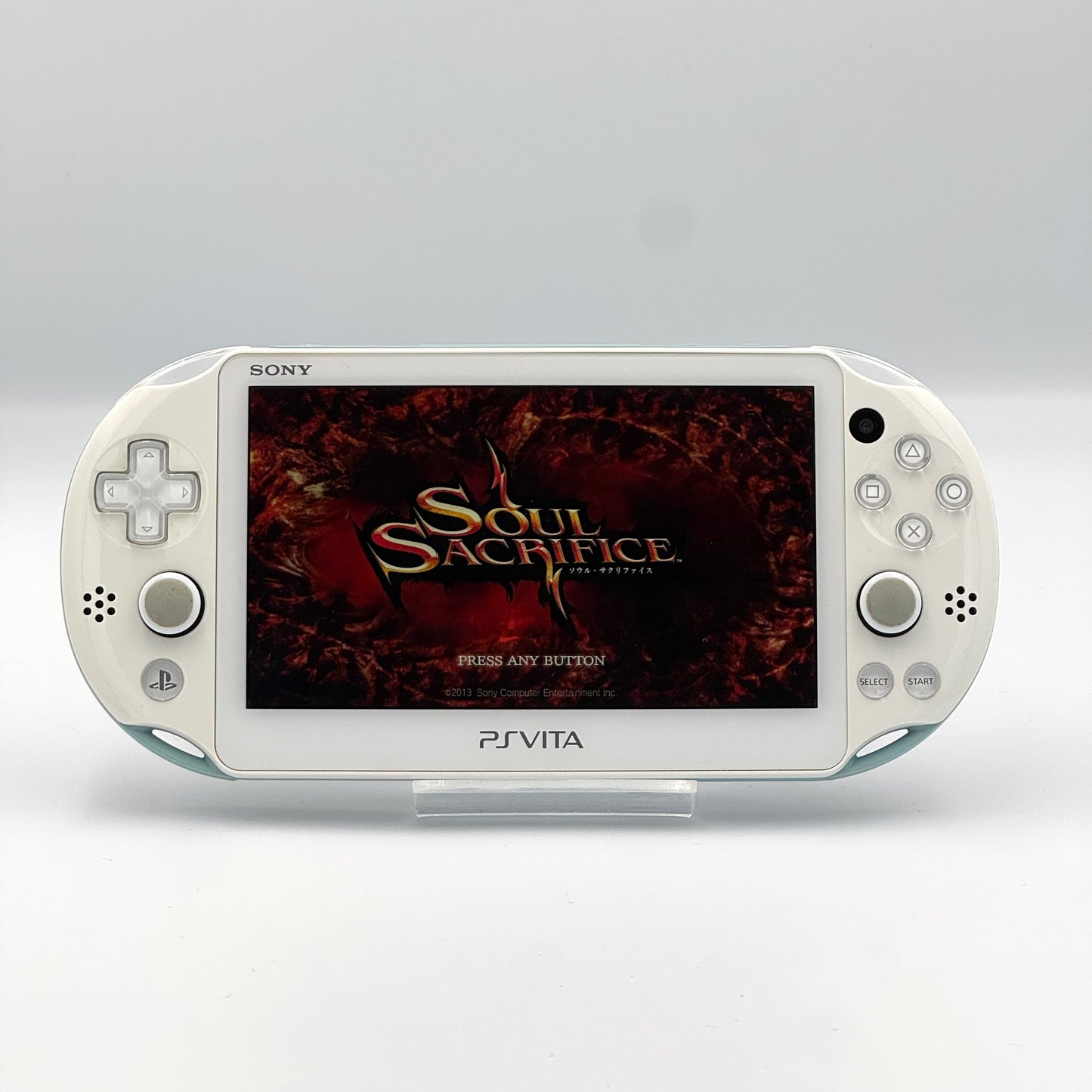 PS Vita – ホワイト / ライトブルー - グレードB