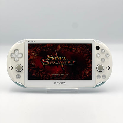 PS Vita – ホワイト / ライトブルー - グレードB