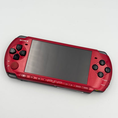 PSP-3000 – Red / Black -  B Grade