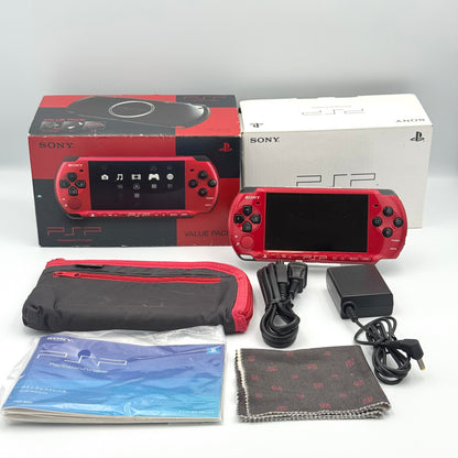 PSP 3000 – レッド／ブラック バリューパック