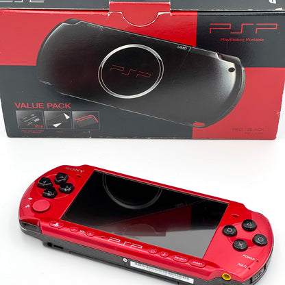 PSP 3000 – レッド／ブラック バリューパック