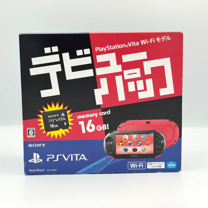 Sony PS Vita 2000 – レッド＆ブラック バリューパック（コンプリート） 