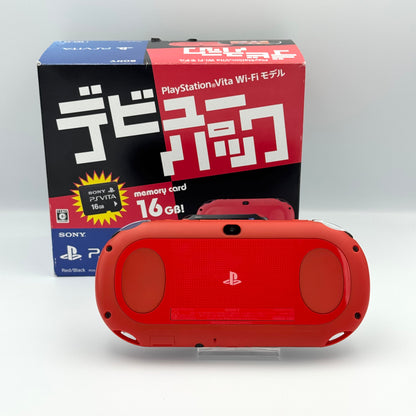 Sony PS Vita 2000 – レッド＆ブラック バリューパック（コンプリート） 