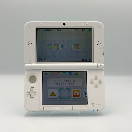ニンテンドー3DS LL – ホワイト×ミントグリーン