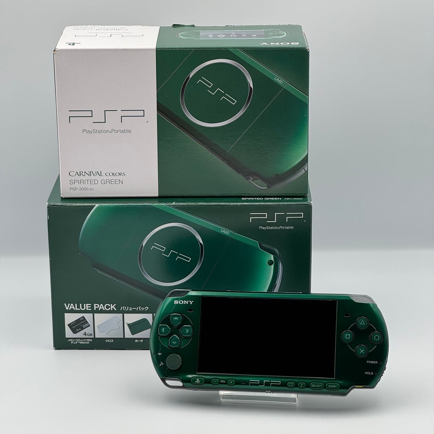 PSP-3000 スピリティッド・グリーン バリューパック