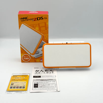 Newニンテンドー2DS LL ホワイト×オレンジ