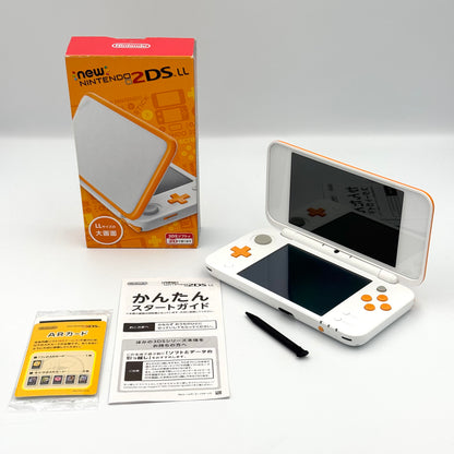 Newニンテンドー2DS LL ホワイト×オレンジ