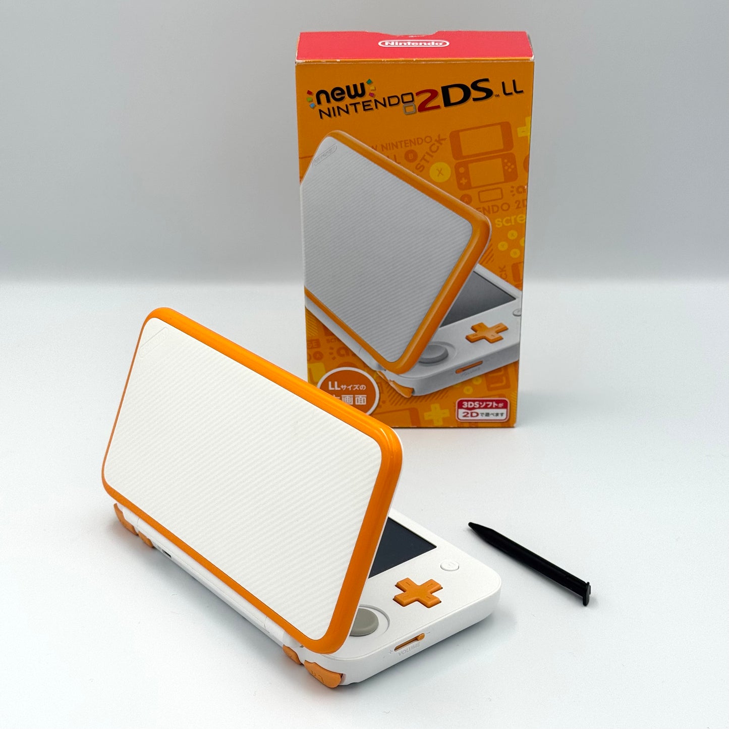 Newニンテンドー2DS LL ホワイト×オレンジ
