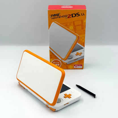 Newニンテンドー2DS LL ホワイト×オレンジ