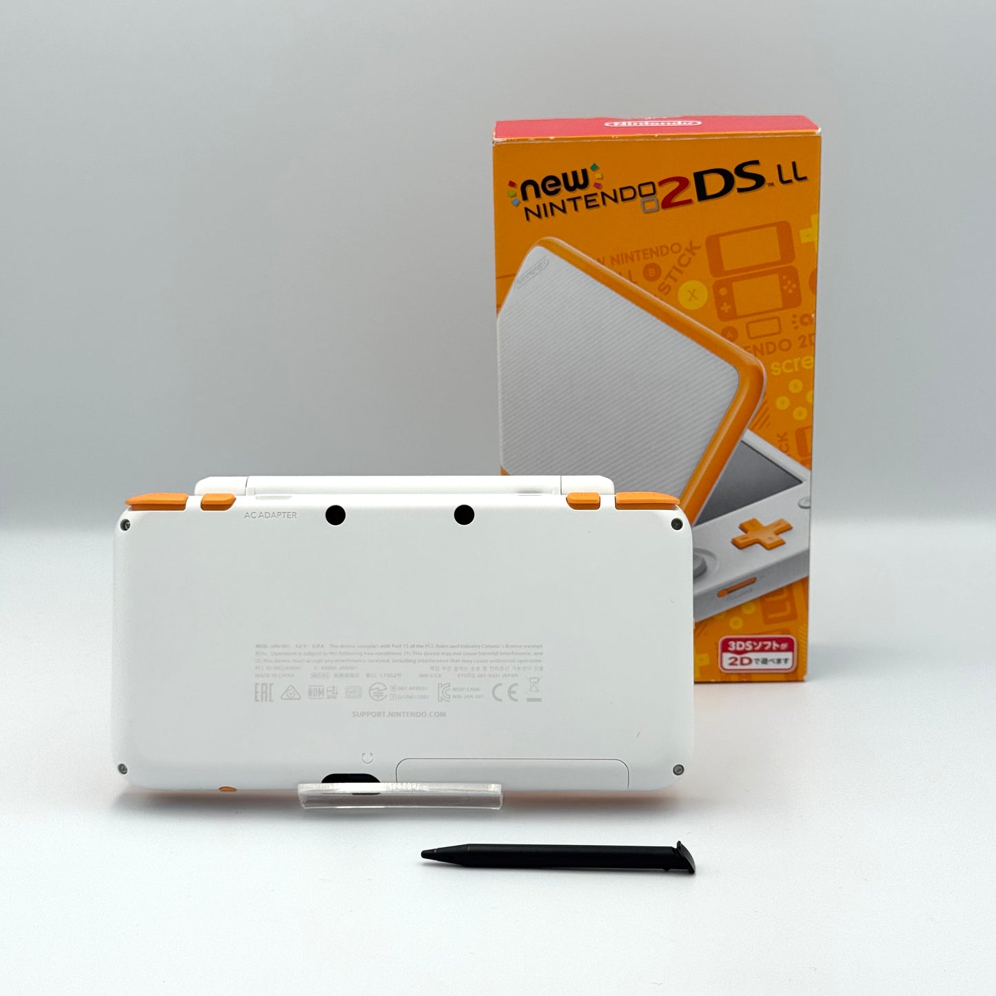 Newニンテンドー2DS LL ホワイト×オレンジ