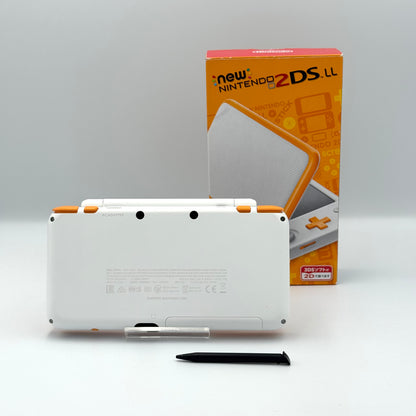 Newニンテンドー2DS LL ホワイト×オレンジ
