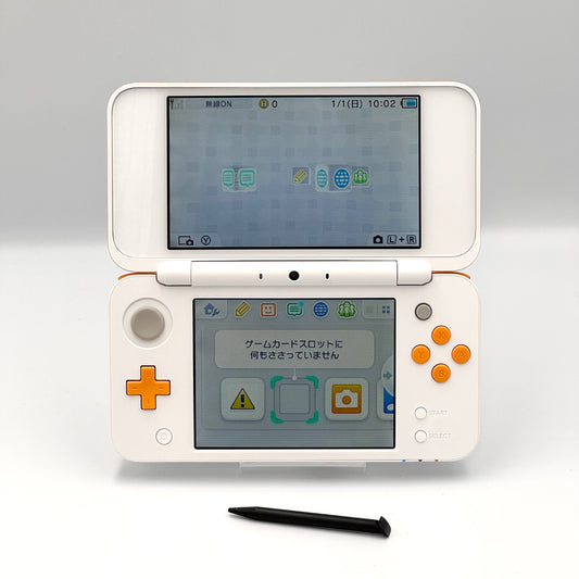 Newニンテンドー2DS LL ホワイト×オレンジ