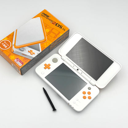 Newニンテンドー2DS LL ホワイト×オレンジ
