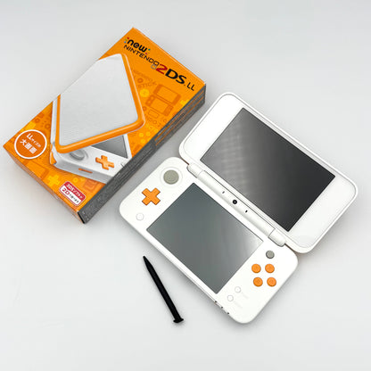 Newニンテンドー2DS LL ホワイト×オレンジ