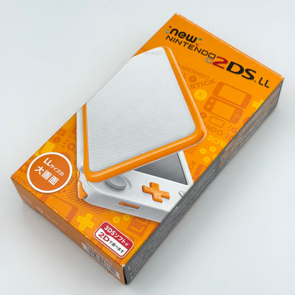 Newニンテンドー2DS LL ホワイト×オレンジ