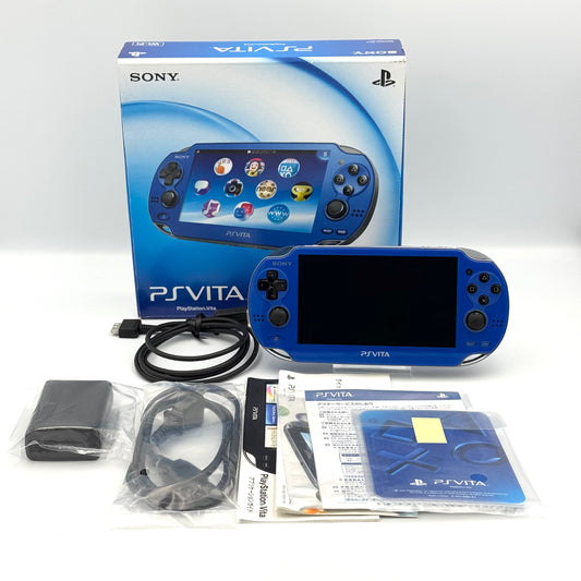 PS Vita 1000 サファイアブルー - 完品