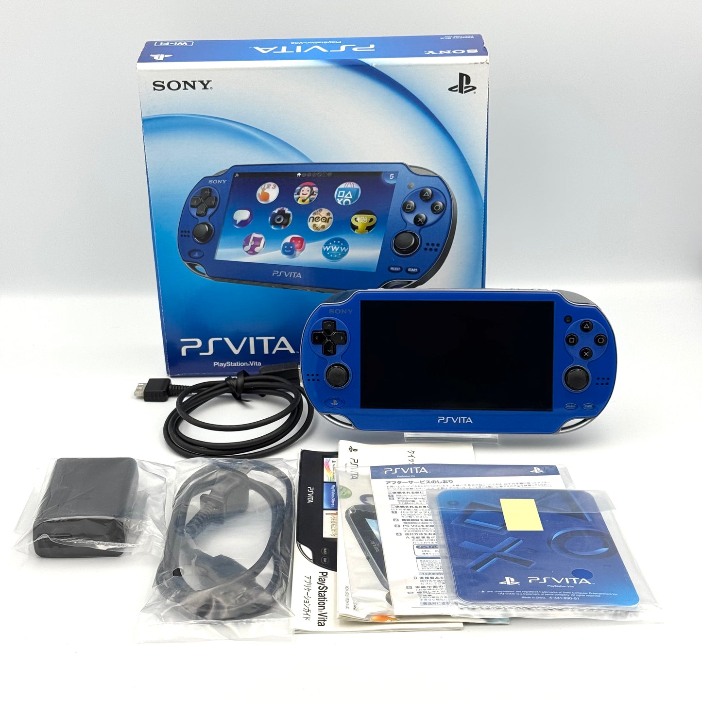 PS Vita 1000 Bleu Saphir – Complet en boîte