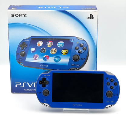 PS Vita 1000 Bleu Saphir – Complet en boîte