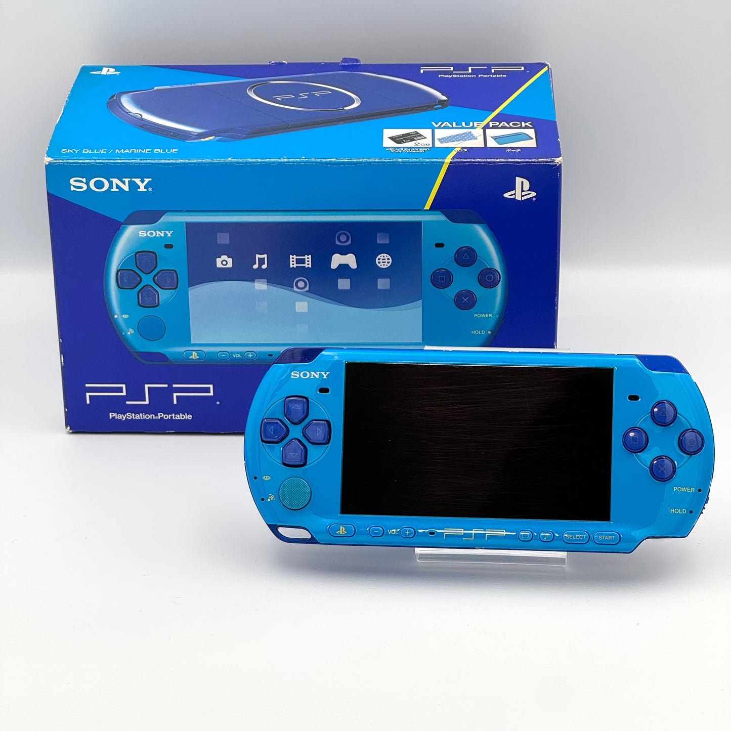 PSP 3000 スカイブルー/マリンブルー バリューパック
