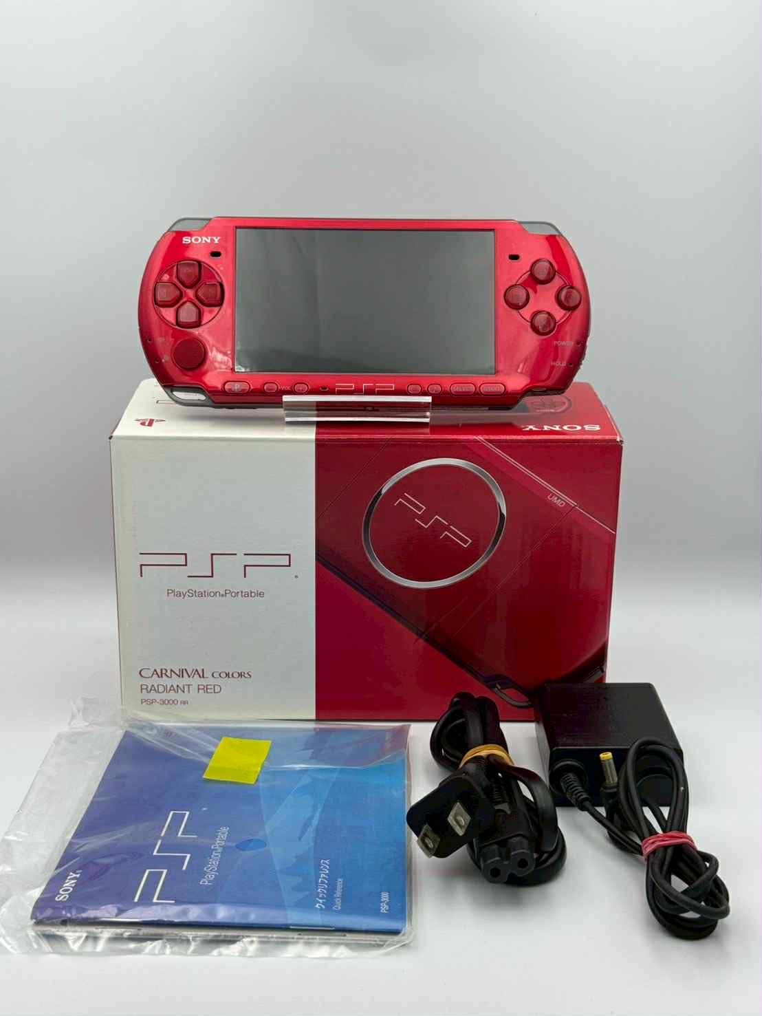PSP 3000 カーニバルカラーズ – ラディアントレッド 🇯🇵 