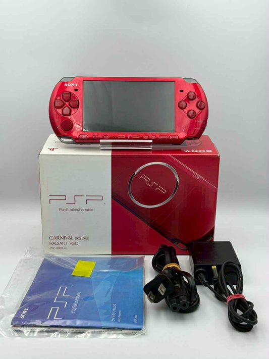PSP 3000 カーニバルカラーズ – ラディアントレッド 🇯🇵 