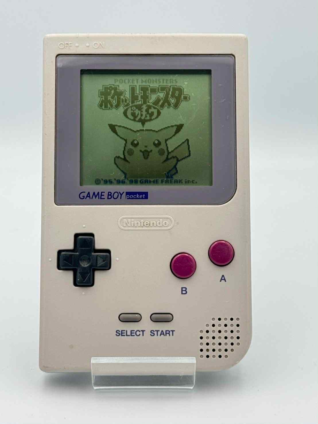 ゲームボーイポケット – クラシックグレー