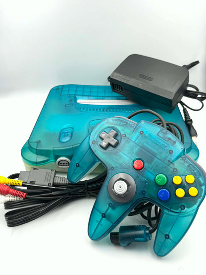 ニンテンドー64 クリアブルー - 日本語版