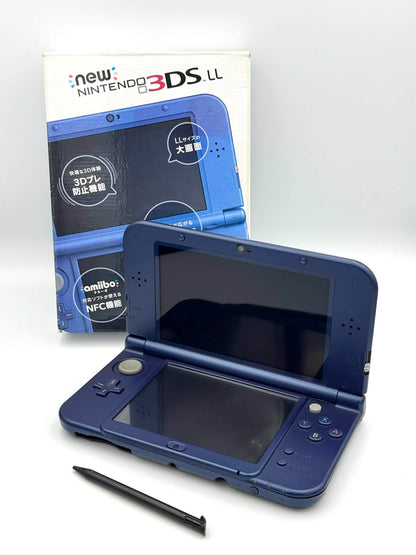New Nintendo 3DS LL – メタリックブルー（コンプリートボックス） 