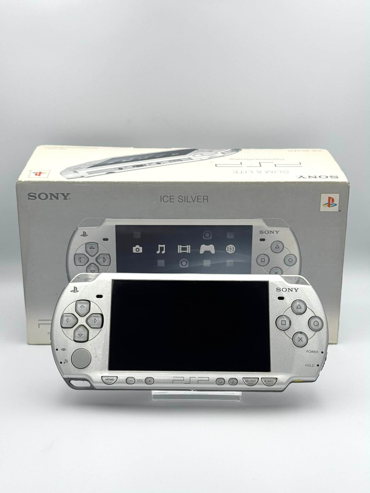 Sony PSP 2000 – Ice Silver (Boxed)
