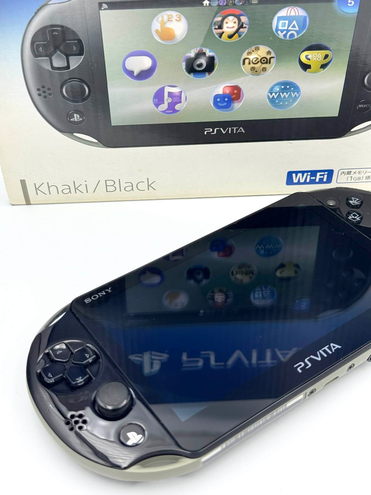PS Vita 2000 – Kaki / Noir 