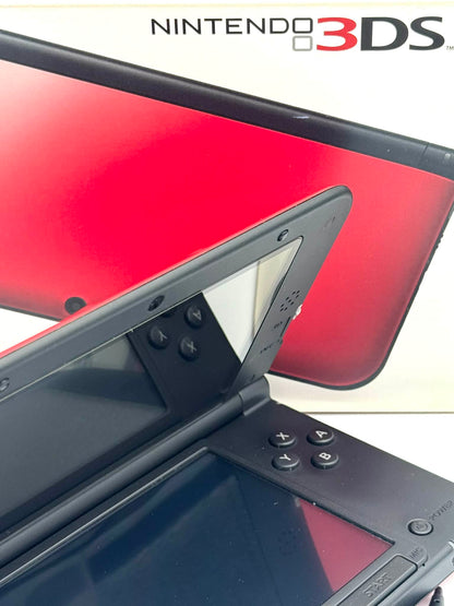 Nintendo 3DS LL – Red & Black (Complete Box)
