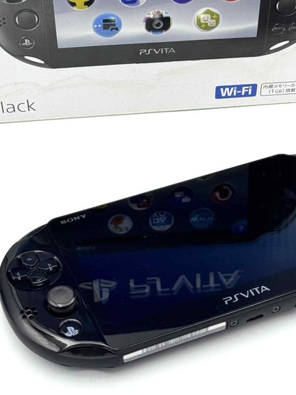 PS Vita 2000 – ブラック 箱入りコンプリート🇯🇵 