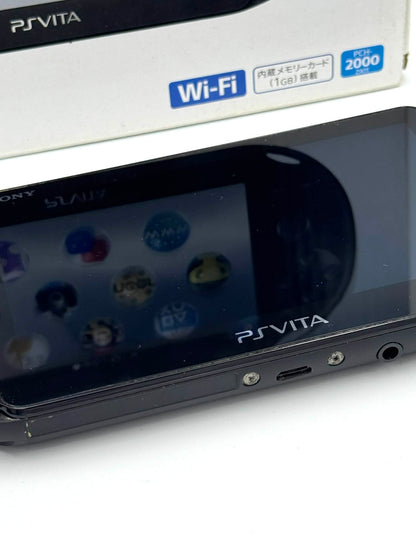 Sony PS Vita 2000 – Black (Boxed)
