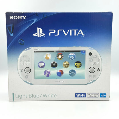 Sony PS Vita 2000 – Light Blue / White