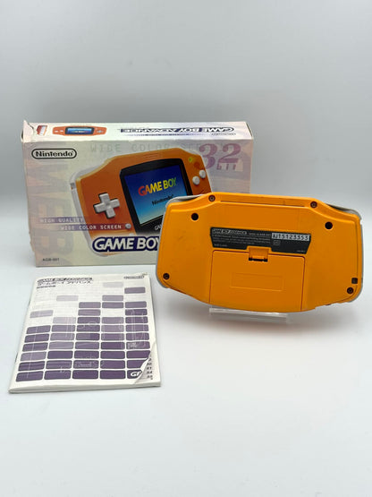 Nintendo Game Boy Advance – Orange (Boîte japonaise) 