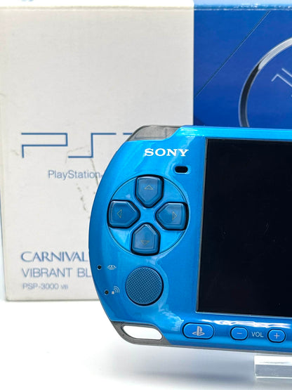 PSP 3000 – バイブラント・ブルー コンプリートボックス🇯🇵 