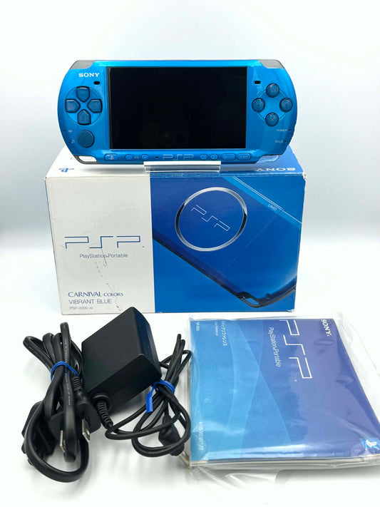 PSP 3000 – バイブラント・ブルー コンプリートボックス🇯🇵 