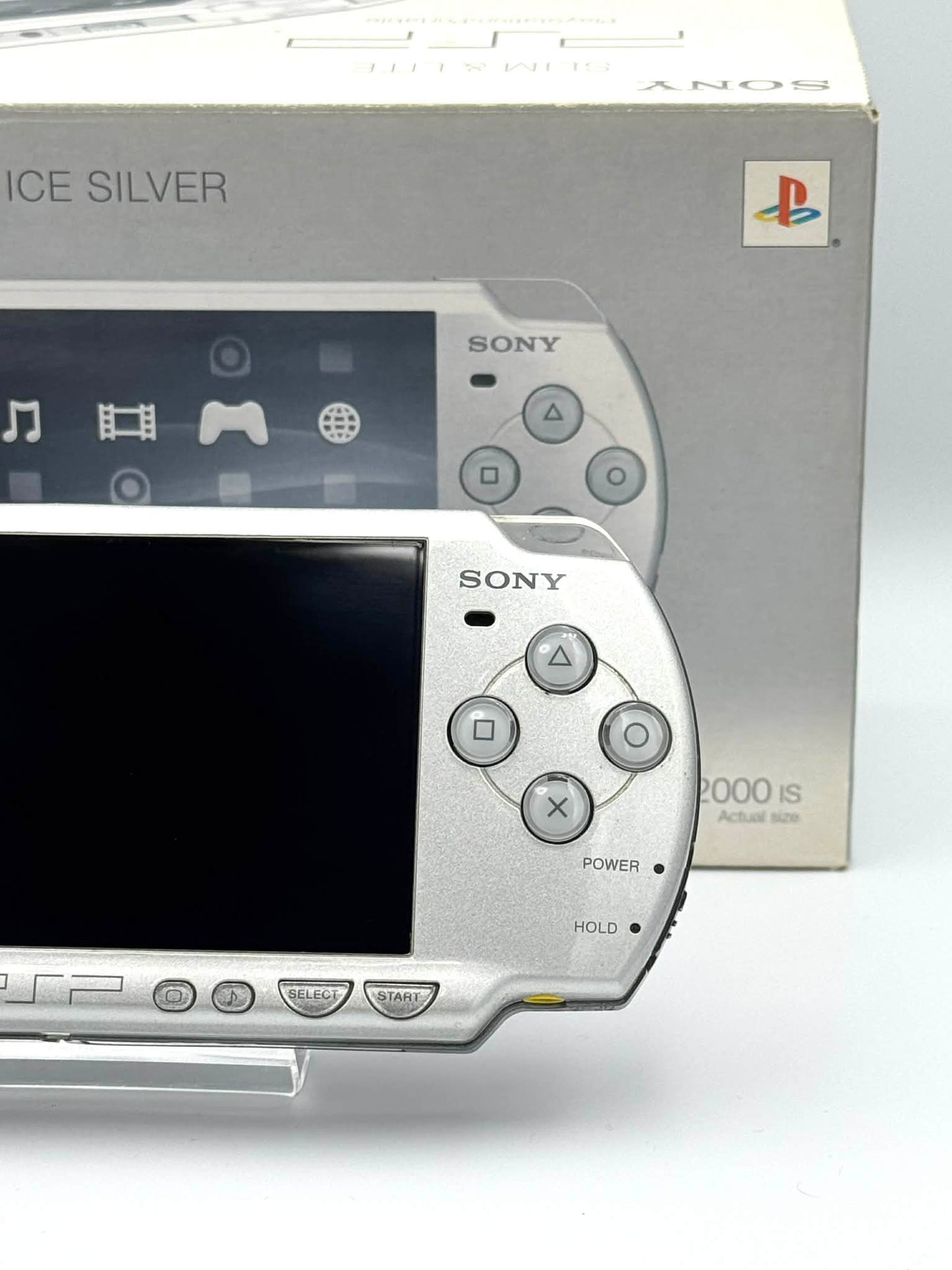 Sony PSP 2000 – Ice Silver (Boxed)