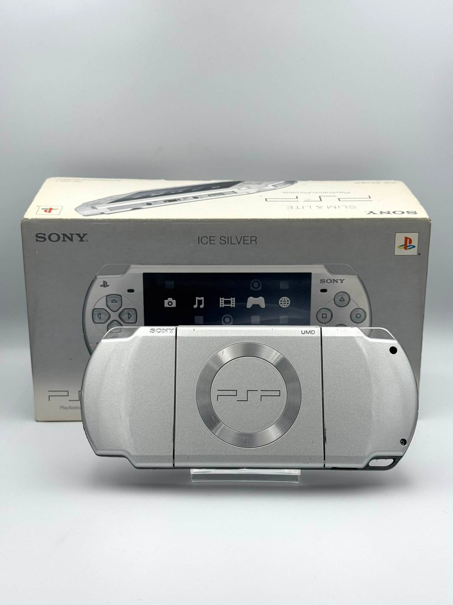 Sony PSP 2000 – Ice Silver (Boxed)
